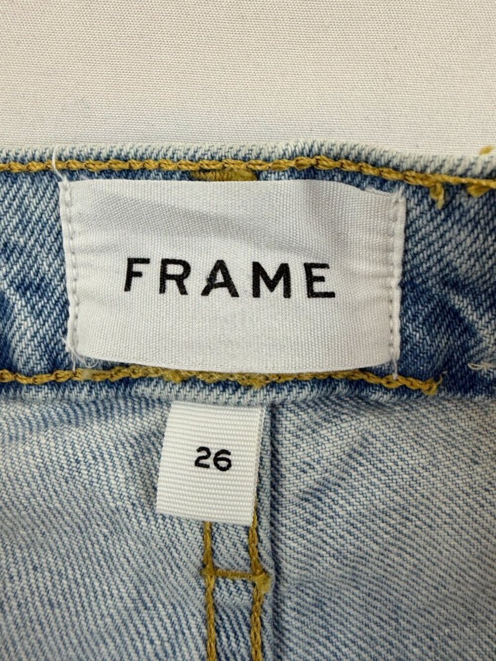 FRAME Straight Leg Jeans Thistle Wash Womens Size 26 - Picture 3 of 9
